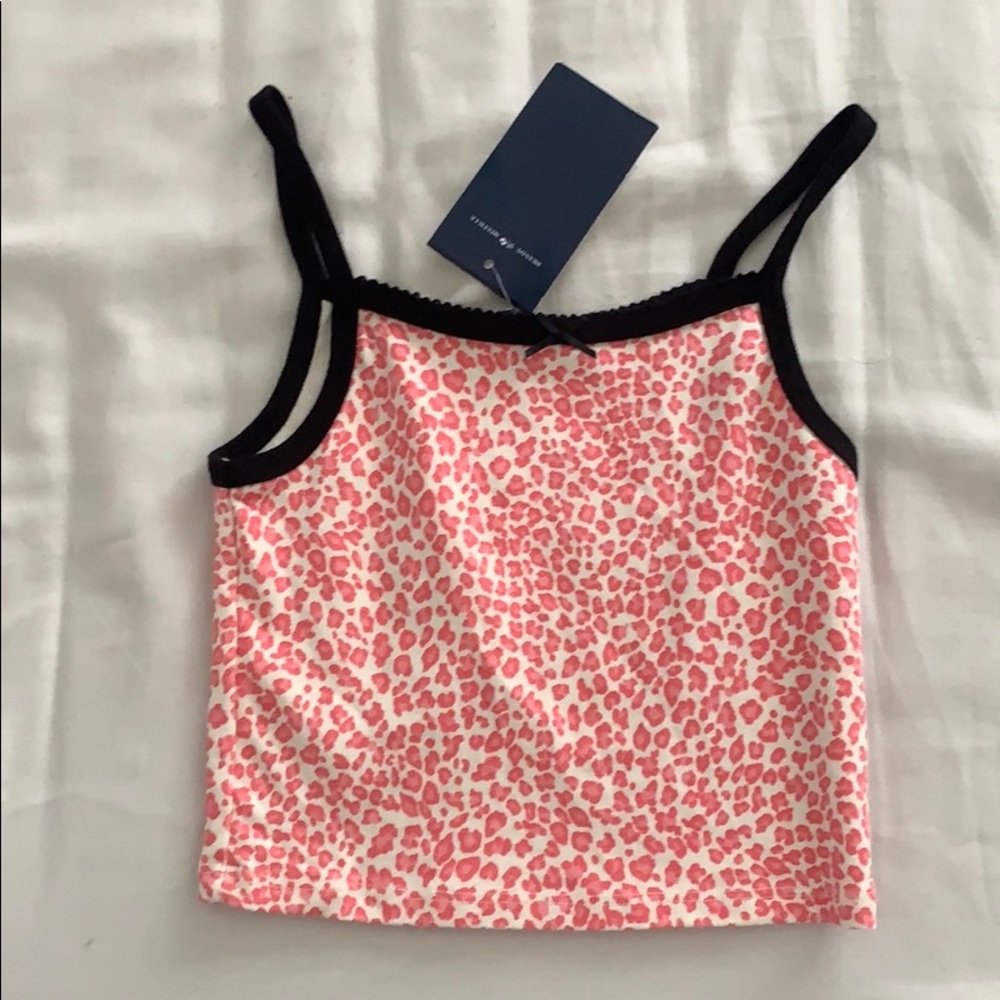Brandy pink cheetah top